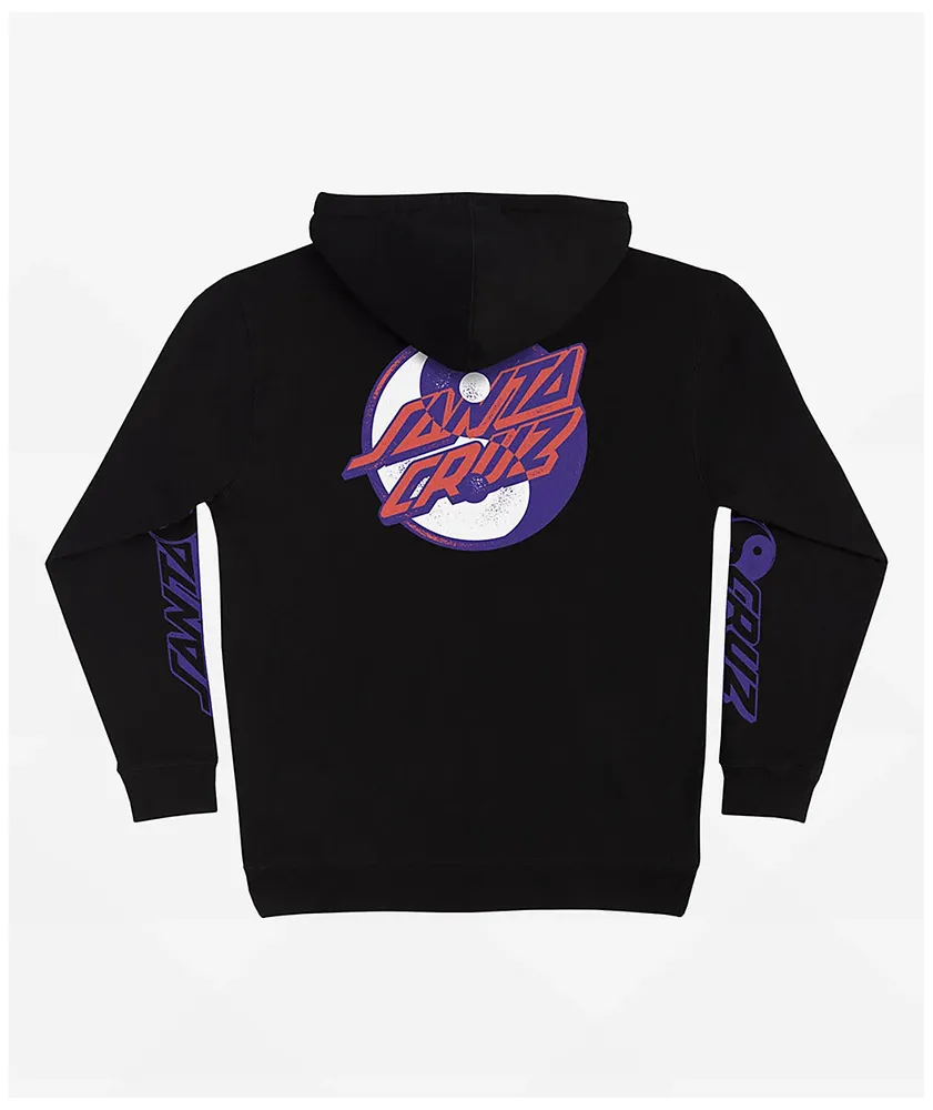 Santa cruz black hoodie new arrivals