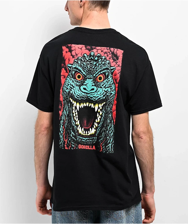 Santa Cruz x Godzilla Destroyer Black T-Shirt | MainPlace Mall