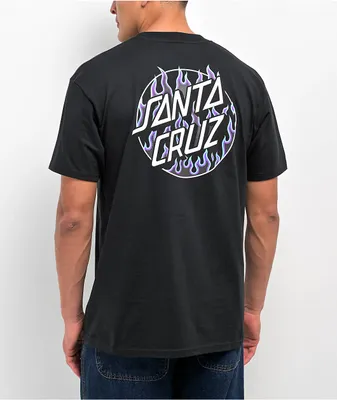 Santa Cruz x Thrasher O'Brien Reaper Black T-Shirt | Liberty Center
