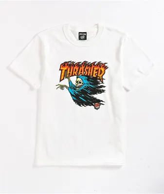 Thrasher Kid Cover White T-Shirt | CoolSprings Galleria