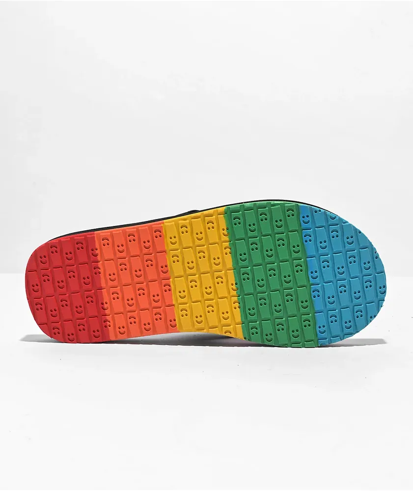 Sanuk x Matsumoto's Shave Ice Ziggy ST Black Sandals | Arden Fair