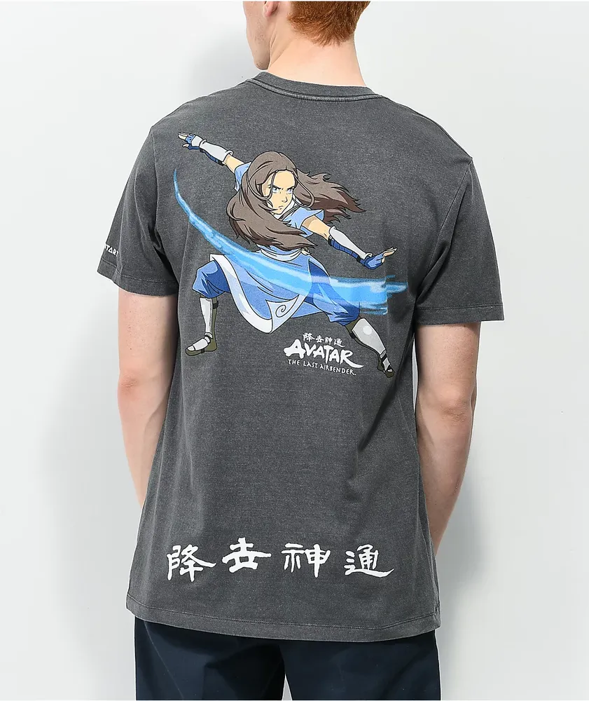 Select Start x Avatar The Last Airbender Katara Black Dye T Shirt