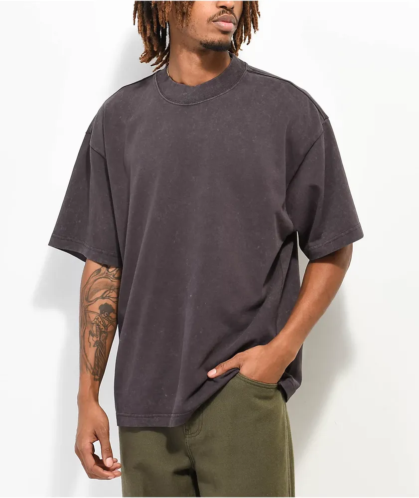 Shaka Wear Designer Garment Dye Shadow Grey T-Shirt | CoolSprings 
