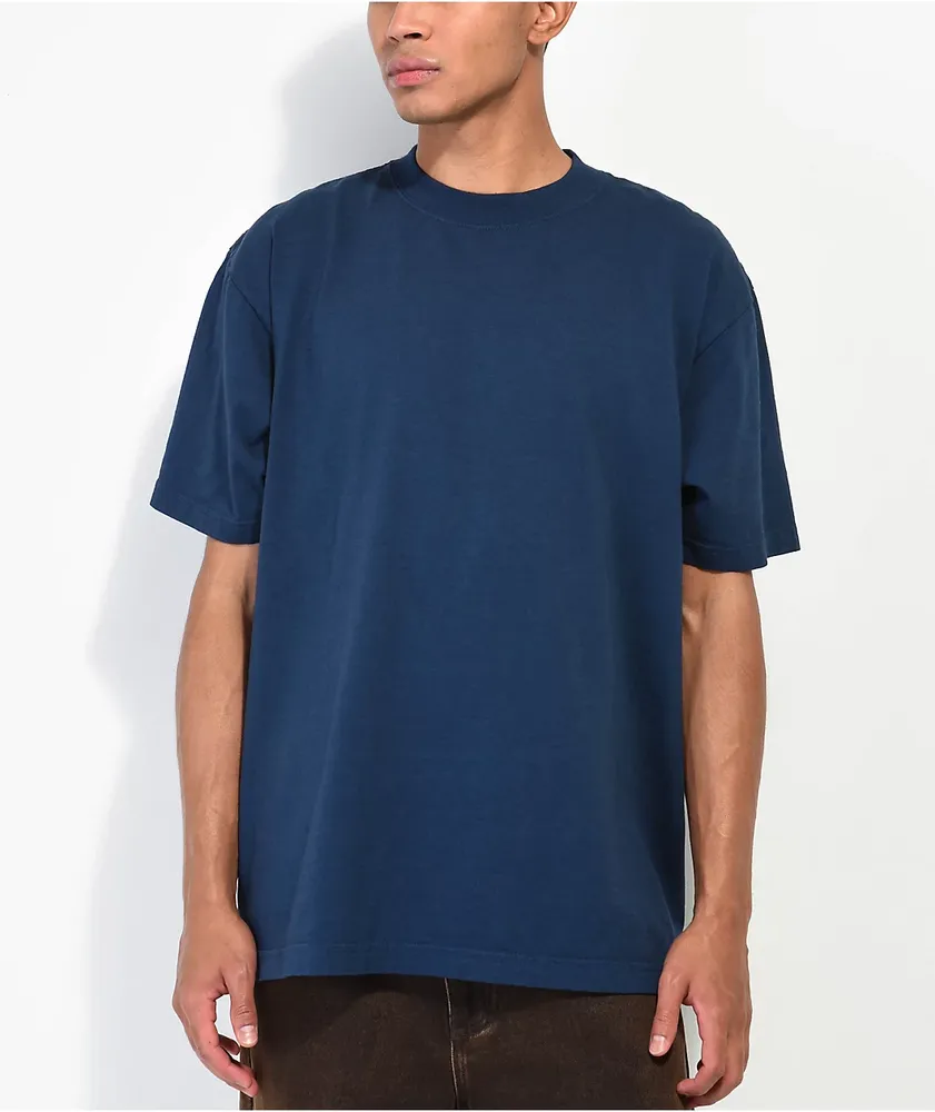 Dark blue shop oversized t shirt