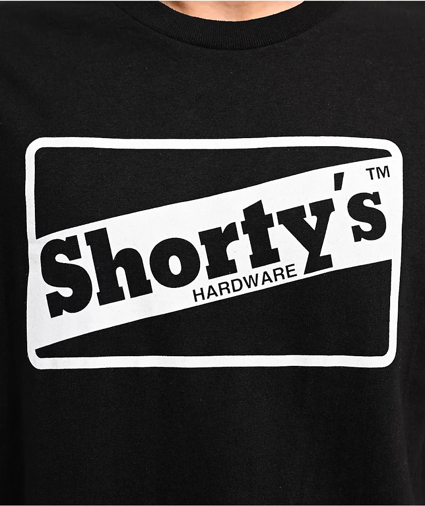 Shorty's OG Outline Black T-Shirt | Liberty Center