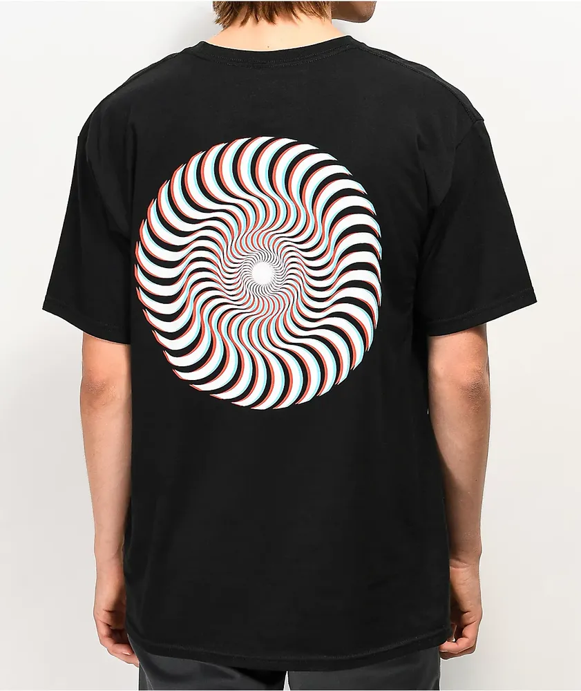 Spitfire 3D Classic Swirl T Shirt CoolSprings Galleria