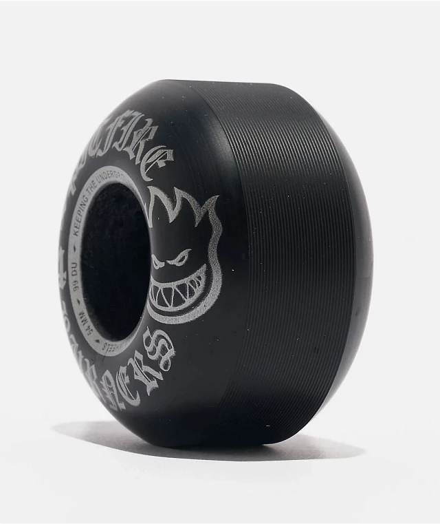 Spitfire Burner White & Gold 53mm 99a Skateboard Wheels