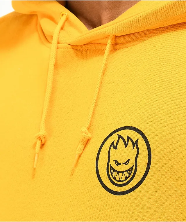 Yellow spitfire discount hoodie