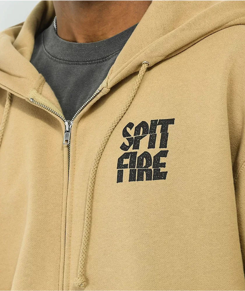 Spitfire Clean Cut Sand Zip Hoodie | Mall of America®