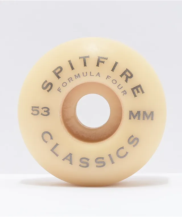 Spitfire Formula Four Classic 53mm 99a Orange Skateboard Wheels 