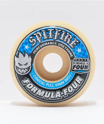 Spitfire Formula Four Kanfoush Full Conical 53mm 99d Skateboard 