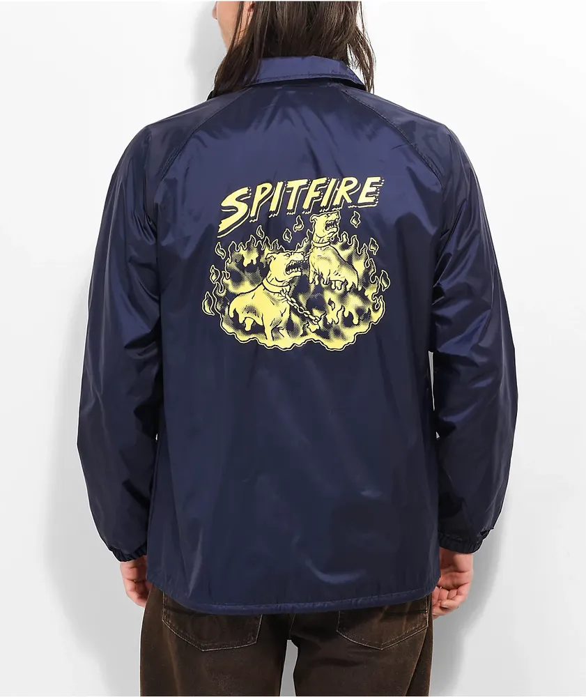 Navy coach jacket online