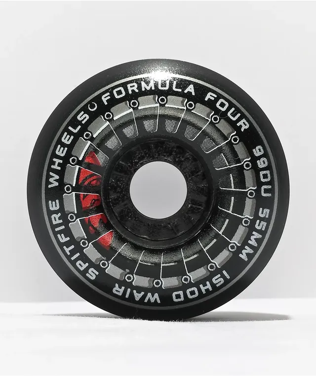 Spitfire Ishod Burnout II Formula Four 55mm 99a Black