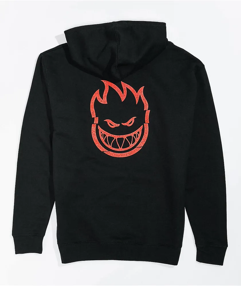 Spitfire Kids Clean Cut Black Hoodie Willowbrook Shopping Centre