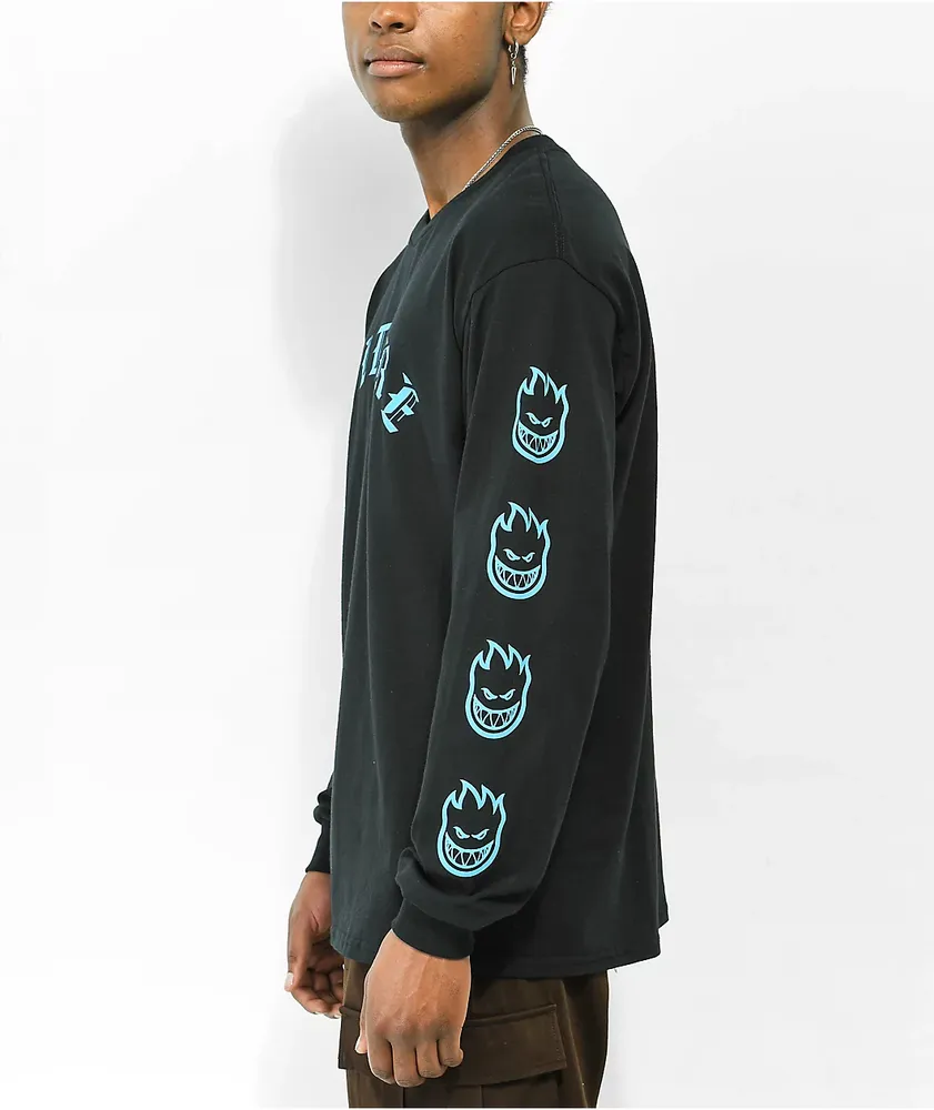 Spitfire Old E Bighead Black Long Sleeve T Shirt Mall of America