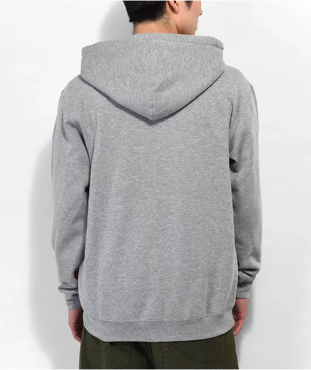 Spitfire Old E Grey Zip Hoodie CoolSprings Galleria