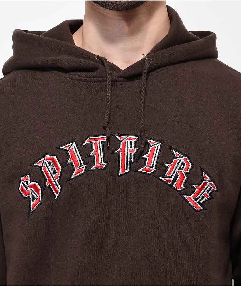 Spitfire old english hoodie sales