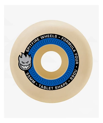 Spitfire x Grimple Stix Formula Four 53mm 99a White