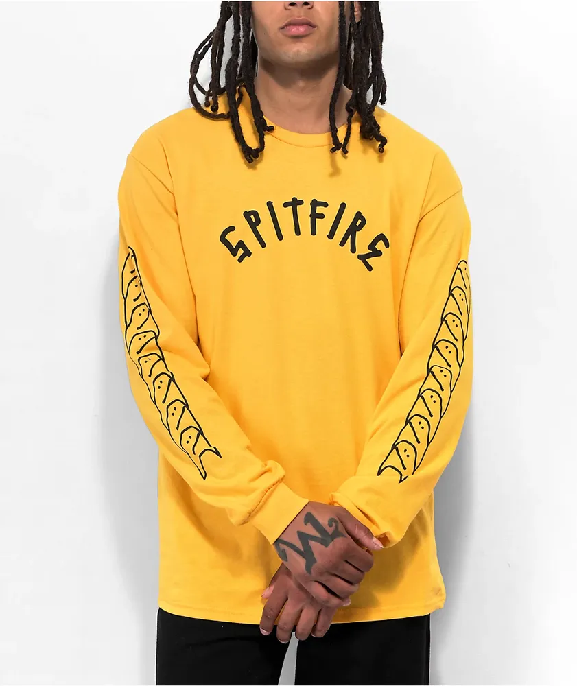 Spitfire x Gonz Schmoo Gold Long Sleeve T-Shirt | Arden Fair