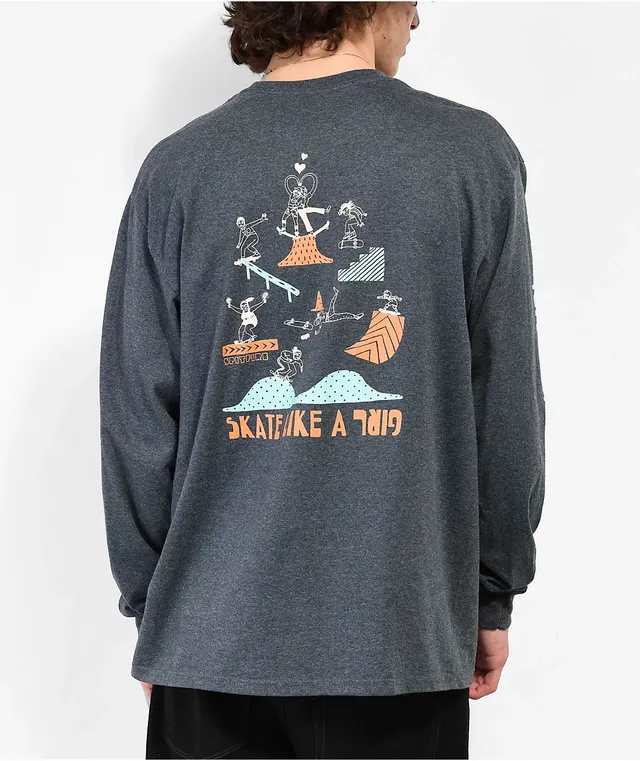 Spitfire x Skate Like A Girl Sessions Grey Long Sleeve T-Shirt