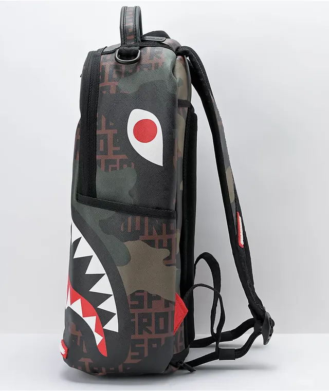 Sprayground store camo backpack