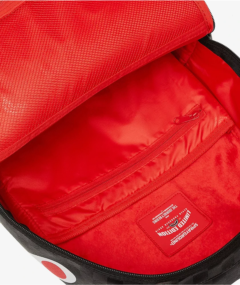 Sprayground Censored Black Checker Backpack | MainPlace Mall