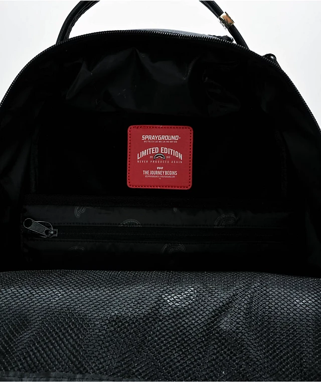 Sprayground Core Black Backpack | Connecticut Post Mall