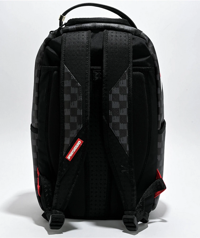 Sprayground Drip Checkerboard Shark Backpack | MainPlace Mall