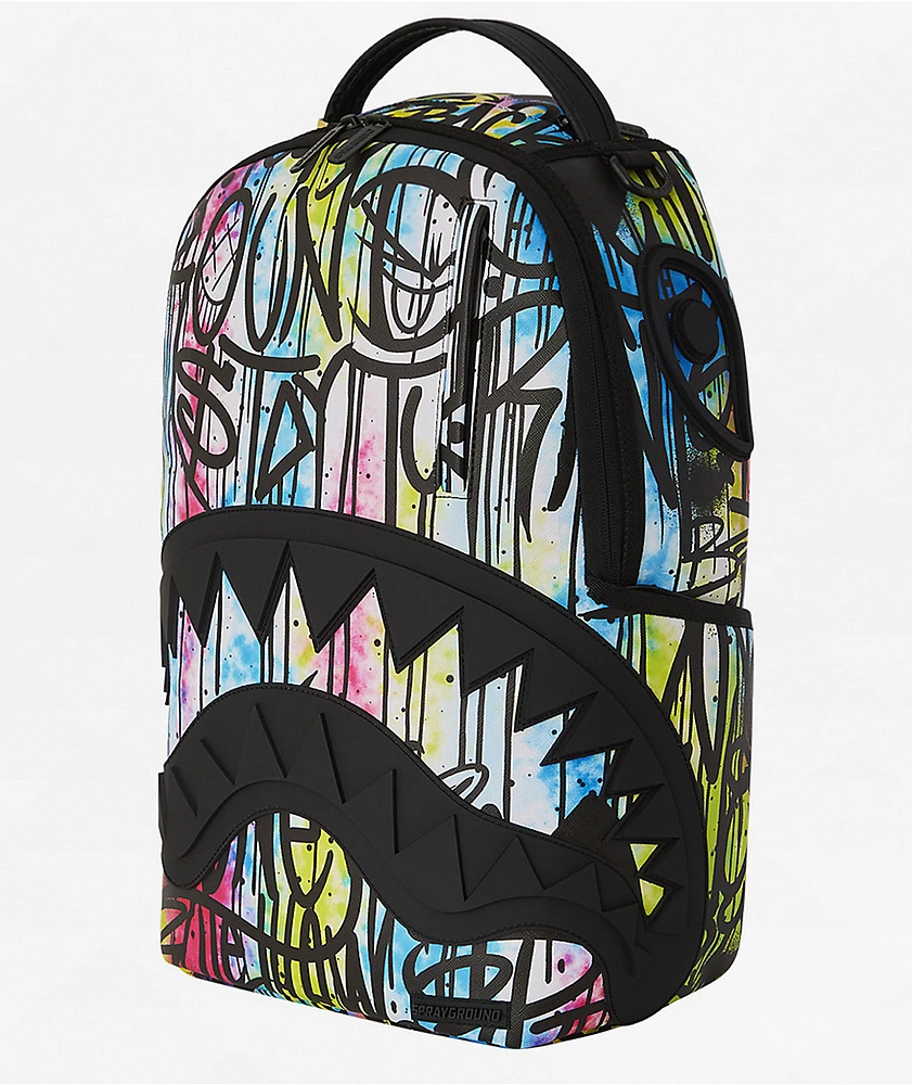 SPRAYGROUND グラフィティリュック Sprayground Graffiti Backpack, Vivid Raceway Graffiti