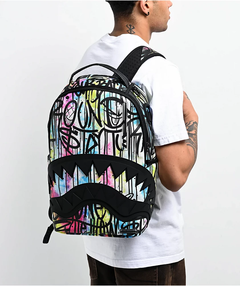 Sprayground Graffiti Shark Multi Backpack | Arden Fair