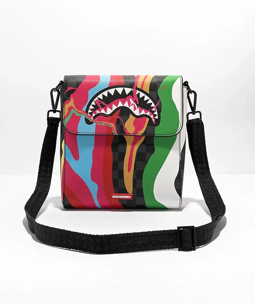 Sprayground shoulder hotsell bag