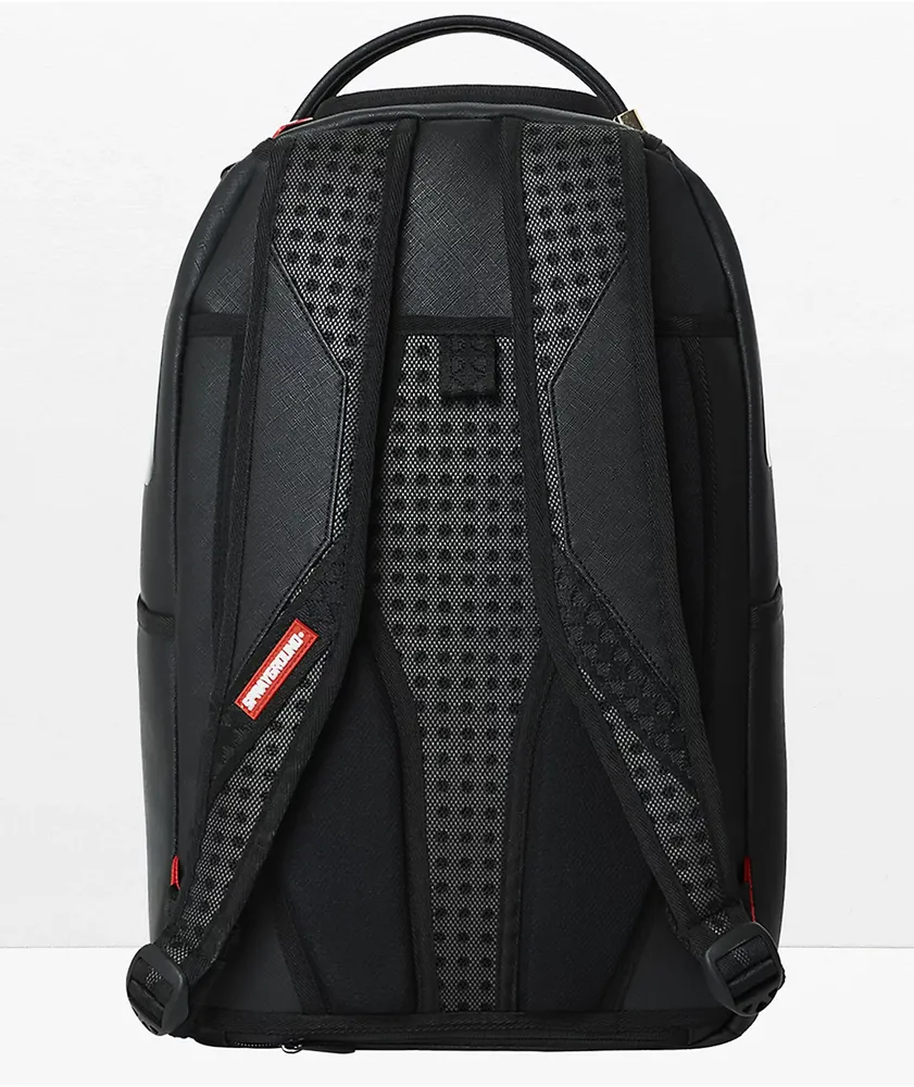 Sprayground Logo Core Black Backpack | Liberty Center