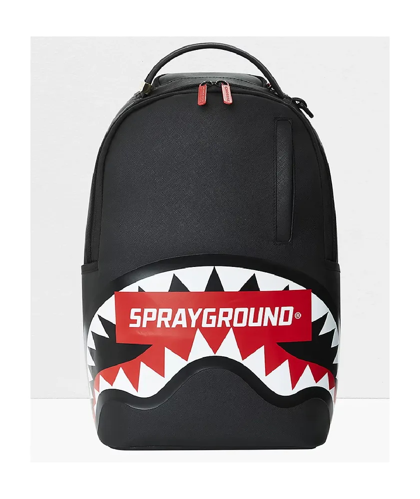 Sprayground Logo Core Black Backpack Willowbrook Shopping Centre