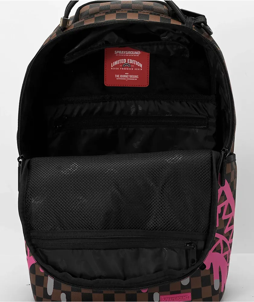 Vans drip sales floral backpack