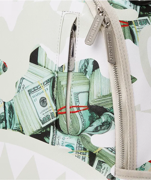 Sprayground Powder Shark White Backpack CoolSprings Galleria