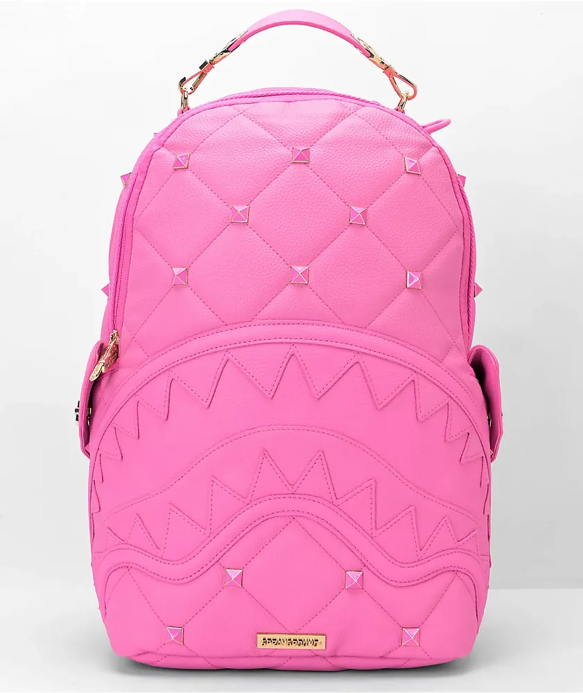 Pink backpacks on sale top
