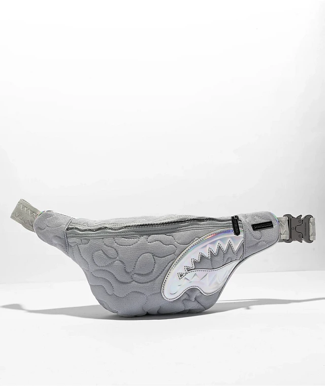 Sprayground Quilted Northern Grey Fanny Pack at Hamilton Sprayground Quilted Northern Grey Fanny Pack at Hamilton