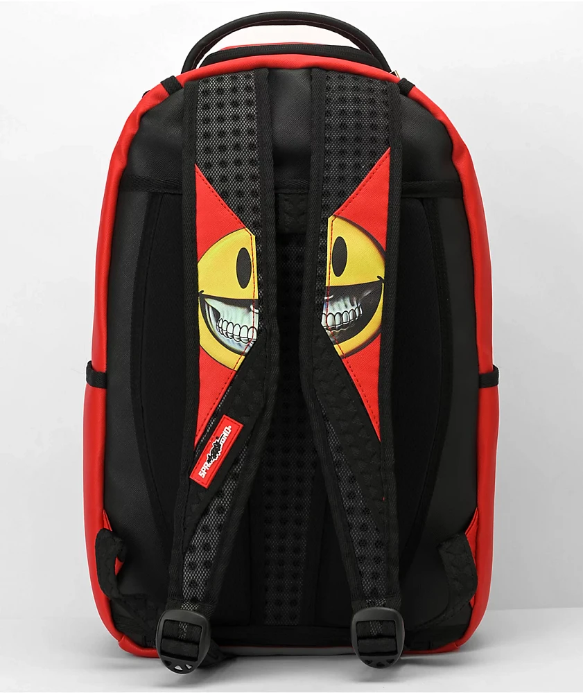 Sprayground Ron English Smile Red Backpack at Hamilton Place