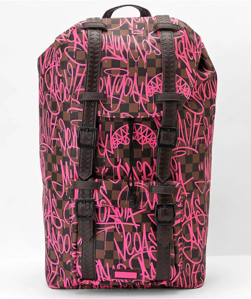 Sprayground sharks in paris black backpack store