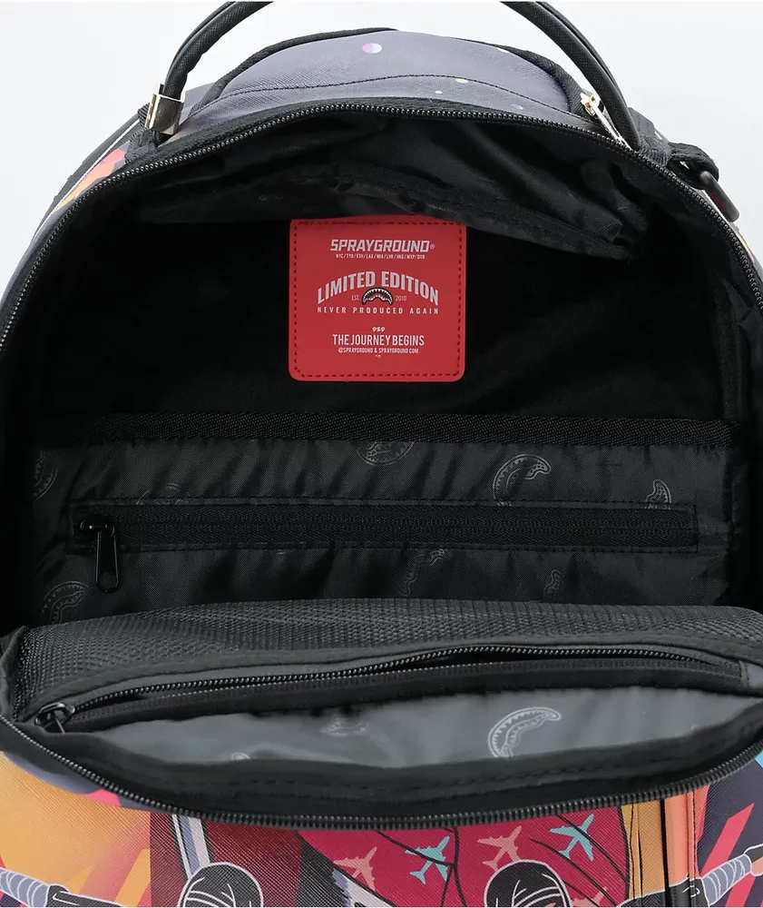 Sprayground on sale leather backpack