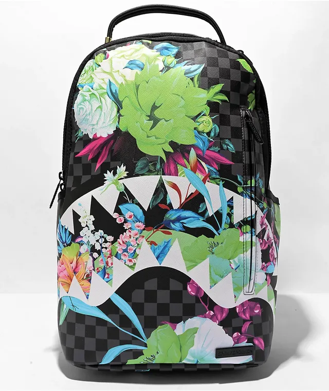 Sprayground Sip Neon DLXSV Black Checker Backpack CoolSprings