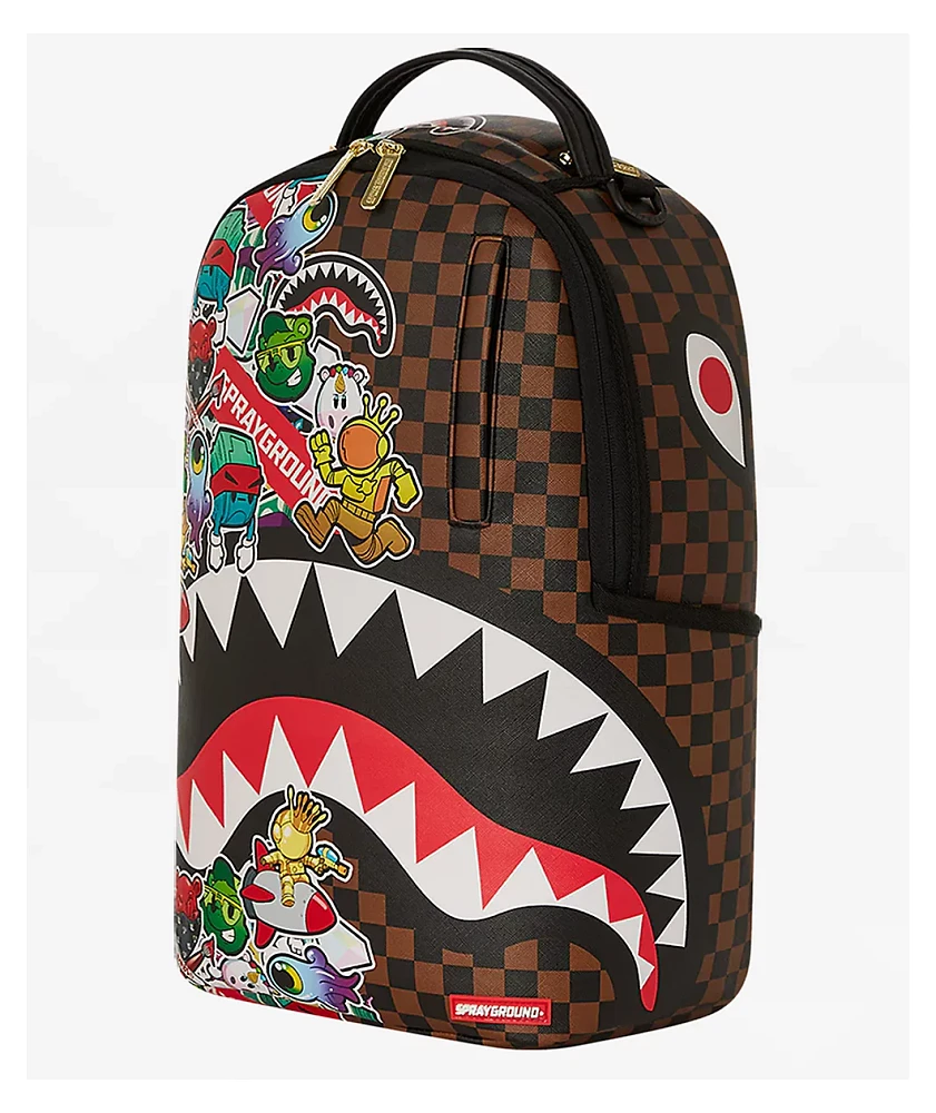 Sprayground Sticker Bomb Backpack at CoolSprings Galleria in