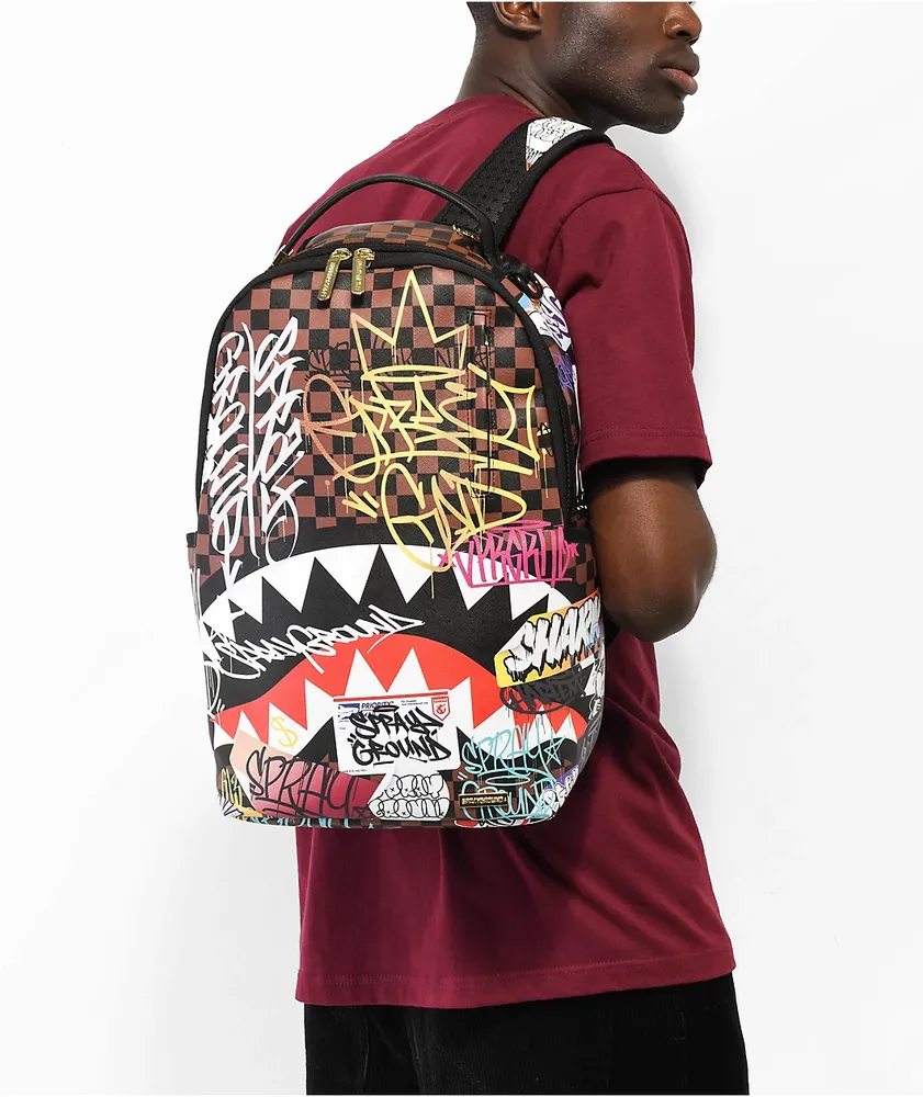 Sprayground sharks in paris backpack for sale cheap