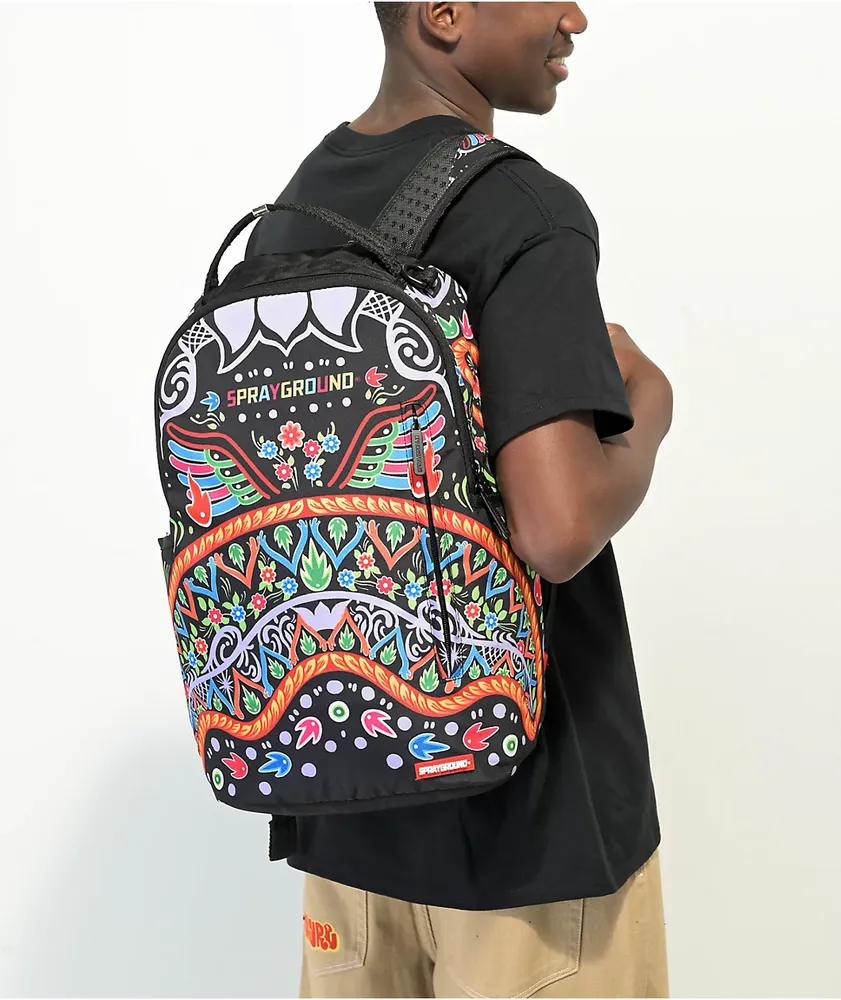 Sprayground Vivid SG DLXSR Black Backpack Coquitlam Centre