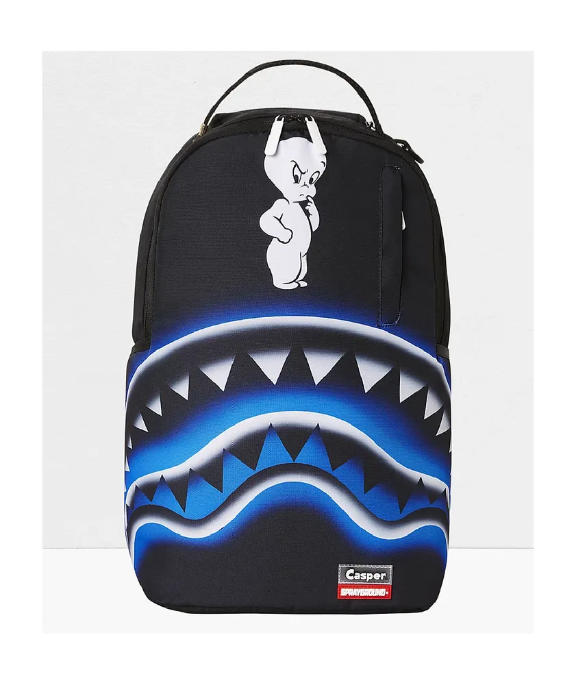 Blue sprayground backpack new arrivals
