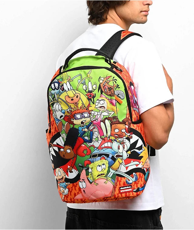 Sprayground x Nickelodeon 90's Characters Backpack | Liberty Center
