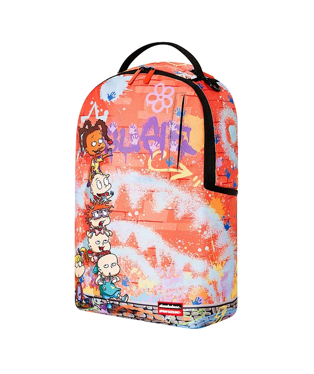 Sprayground x Nickelodeon 90's Characters Chilling Orange Backpack