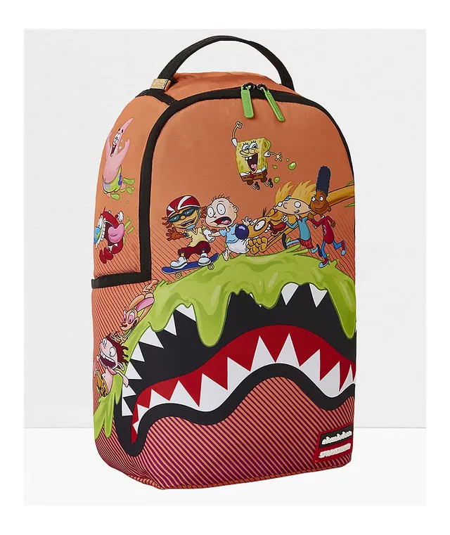 Sprayground x Nickelodeon Slime Party Orange Backpack