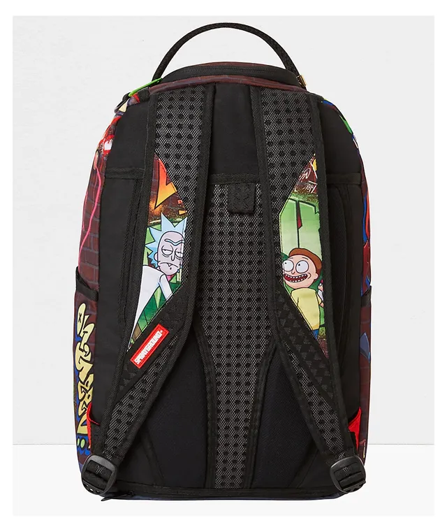 Rick and morty backpack zumiez store