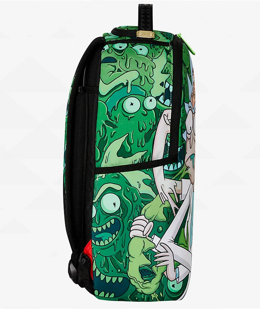 Sprayground x Rick and Morty Fusion Green Backpack | Liberty Center